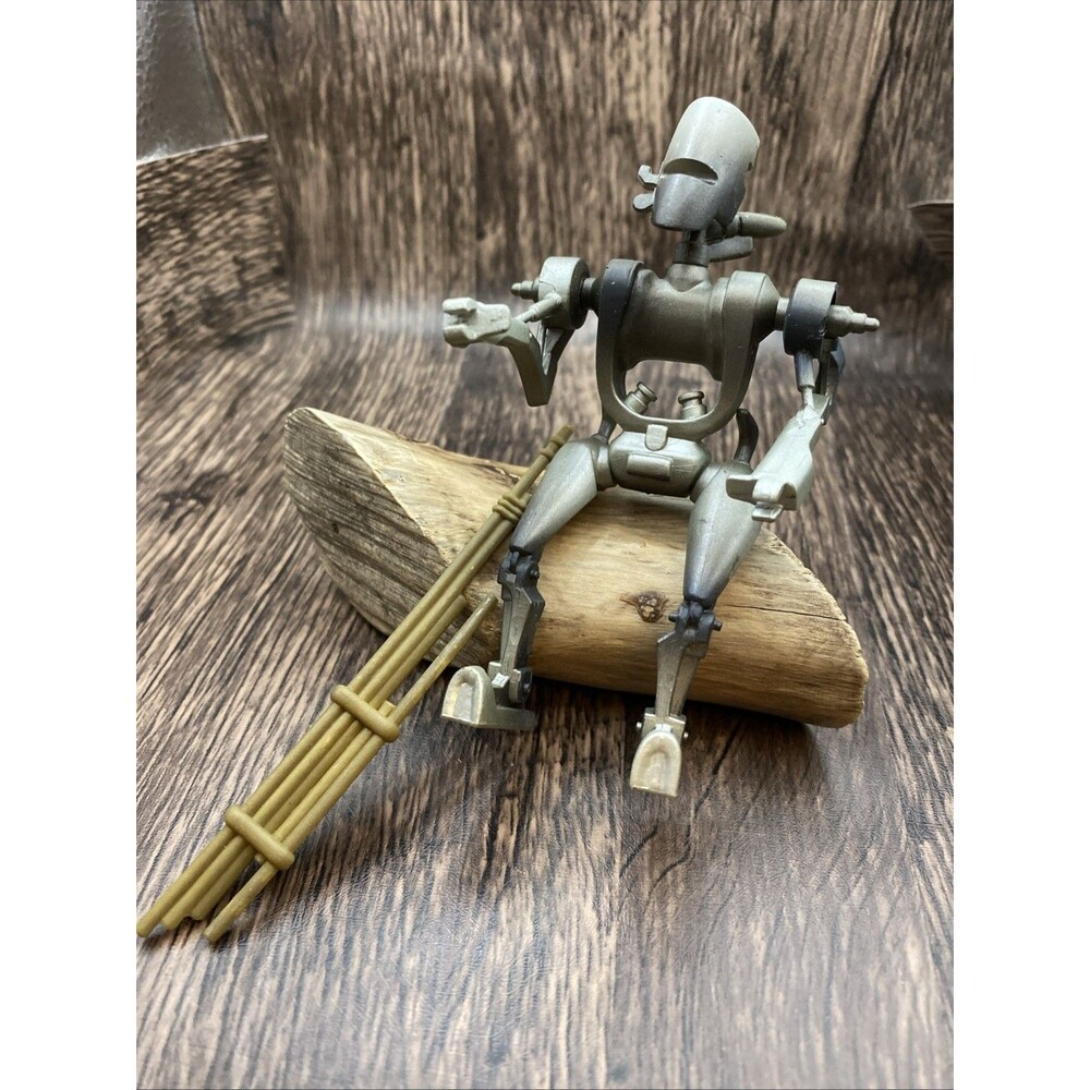 1996 Star Wars ASP-7 Droid 3.75" Action Figure Power of the Force